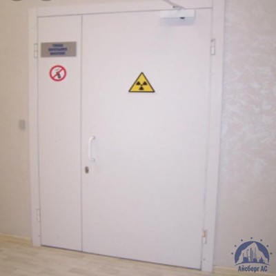 Рентгенозащитная алюминиевая дверь 1070х2080-1 мм купить в Вологде